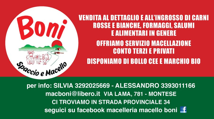 Spaccio Macello Boni